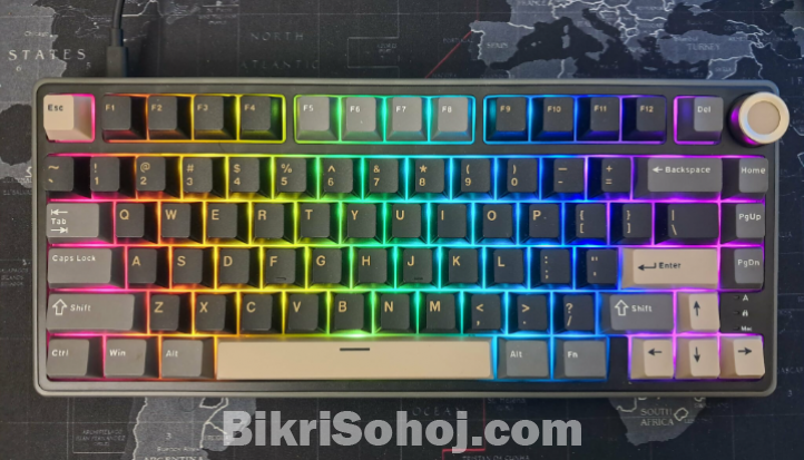 Royal kludge rk 75 mechanical gaming keyboard